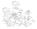 Page D Diagram and Parts List for 13AD674G401 1998 Yard Man Lawn Tractor
